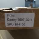 KPY Window Visor Compatible with Toyota Camry 2007-2011, Rain Guard Side Window Vent Deflectors Tape-On Style, 2007 2008 2009 2010 2011, Black