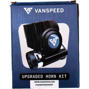 VanMart Vanspeed Sprinter Upgraded Horn Kit for 2019-2022 Mercedes-Benz Sprinter - 150db Loud Horn with Plug & Play Harness, Mounting Bracket & Hardware - Easy Install