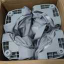 Baby Playpen Portable, Pre-Assembled Play Pen 71x79 Large Foldable Playpen for Babies and Toddlers, Sturdy and Safe Toddler Play Yard Indoor Outdoor with Carry Bag, Grey