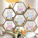 Serencatcher What Will Baby Bee Gender Reveal Party Decoration, 24pcs Bee Gender Reveal Can Cooler Team Boy Team Girl Can Sleeve for What It Will Bee Gender Reveal Baby Shower Party Supplies