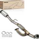 A-Premium Rear Catalytic Converter Kit Direct-Fit Compatible with Toyota Camry 2004-2006, Solara 2004-2008 & Lexus ES330 2004-2006, 3.3L, EPA Compliant