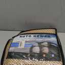 Auto Newer Breathable Universal Four Seasons Car Seat CoversLuxury Car Seat Cushion Protectors for Front Seat Bottoms,Compatible with 95% Vehicles Fit for Cars Truck SUV (Gold Beige,1PCS)