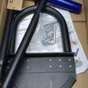 Edger Lawn Tool 41in Border Edger with Tempered Spring Steel Blade Long Rubber Handle Wide Footplate Rustproof Manganese Steel Half Moon Edger for Garden Maintenance