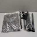 Projector Stand Tripod Adjustable, Laptop Height from 23.5 to 63.5 inches with Gooseneck Phone Holder, Floor for Office, Home, Stage, Studio, DJ Racks Holder Mount, 23.5inch-63.5inch (Black)