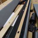 Novilla Queen Size Bed Frame Upholstered Platform Queen Bed Frame with Adjustable Headboard, Strong Weight Capacity, No Box Spring Needed, Easy Assembly, Grey