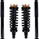 Front & Rear Struts Shock Absorbers Assembly Fit 2002-2009 for Chevy Trailblazer, 2002-2006 for Gmc Envoy, 2003-2009 for Isuzu Ascender, 2002-2004 for Oldsmobile Bravada #171341 37241