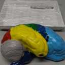 Life Size Human Half Brain Anatomy Model Colored Medical Teaching Tool for Kids Educational Science Kits with Detailed Brain Structure (Style 1)