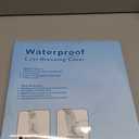 Bukihome Shower Watertight Foot Protector, Adult Leg Cast Covers, Extra Large Capacity Adult Thigh Tension & Super Waterproof Leg Protector, For Thigh size 21.65-23.23 inches (Clear)