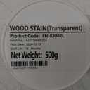 Wood Stain, 16 Oz Water Based Wood Stain and Sealer in One - No Priming, No Top Coat Required, Fast Drying|Low Odor|Non-Toxic, Perfect for Indoor and Outdoor Furniture (Transparent with Tools)