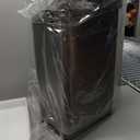 EKO Deluxe Mirage-T 50 Liter / 13.2 Gallon Touchless Rectangular Motion Sensor Trash Can, Matte Stainless Steel Finish