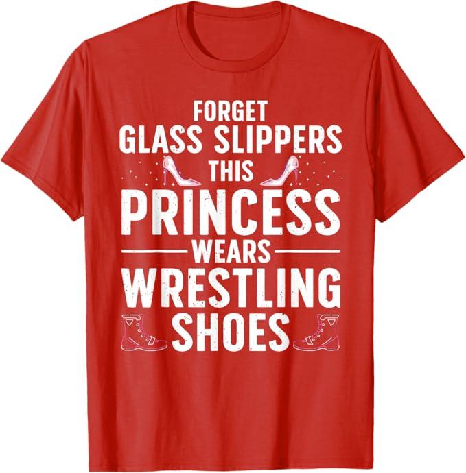 Cool Wrestling for Women Girls Kids Wrestler Princess Sports T-Shirt S