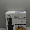 Black Juicer Machines with Wide Mouth, High Juice Yield