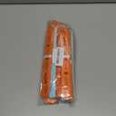 15PCS Blue Orange Party Decorations - Tissue Pom Poms Paper Flowers Streamers for Classroom Decor Graduations Blue Dog Birthday Backdrop Table Centerpieces Baby Shower Nursery Wall Ceiling Hangings