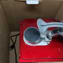 Cuisinart Snow Cone Machine, Home Shaved Ice Maker for Snow Cones, Snow Cone Maker with Reuseable Paper Cups, Makes 5 Icy Cones for Slushies, Frozen Drinks , Red, SCM-10P1