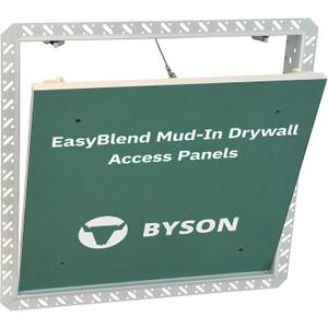 Byson Drywall Access Panel 20x20 Inches – Wall Access Door with Mud-in Flange, Heavy Duty Steel Frame, 5/8” Gypsum Inlay, Hidden Hinged Push Lock