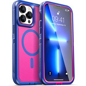 AICase for iPhone 13 Pro Max Case [Compatible with Magsafe],Magnetic Heavy Duty Drop Protection Full Body Rugged Shockproof/Dust Proof Military Protective Tough Durable for iPhone 13 Pro Max 6.7"_1