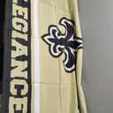  WinCraft New Orleans Saints Double Sided Allegiance Flag(5ft x 3ft, Color Black & Beige)