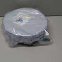 UNIE Mini Wooden Stool Round Garden Flower Display Stand Decorative Short Stool for Indoor Outdoor Office Dining Room