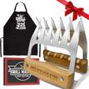 Pop Pop Gifts, Poppop Fathers Day Meat Claw Gifts from Grandkids, Meat Shredder Claws for Pork, Chicken BBQ Smoker Accessories, Pops Birthday Gift for Outdoor Indoor Cooking Christmas New Year Party