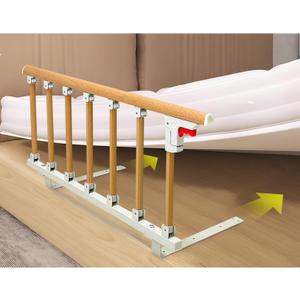 Bed Rails for Elderly Adults Safety – Bed Assist Rail & Side Support Handle for Seniors, Under Mattress Bar for Fall Prevention, Foldable Medical Support Device (37×18 in), 37.8"W x 20.5"H
