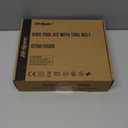 Hi-Spec 16pc Orange Kids Tool Kit Set & Child Size Tool Belt. Real Kit for DIY Building, Woodwork & Construction Learning for Kids