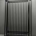 78.8" Extra Tall Cat Gate, 32.8-37.4" Wide Tall Dog Gate for Doorways/Hallways, NO Drilling Pressure Mounted Pet Gate for Stairs, Studio, Kitchen (Black)