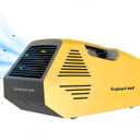 Portable Air Conditioner for Camping, 2380BTU Tent Air Conditioner for Camping 240W Camping Air Conditioner Low Power Consumption Indoor Outdoor for Tent Car Van Life (Yellow 2)