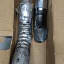 Lesiyou Motorcycle Muffler Mid Pipe, Muffler Adapter Connect Pipe Compatible with Kawasaki Ninja 400 Z400 2018 2019 2020 2021 2022 2023 Ninja 500 2024