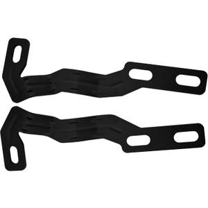 GS Power Engine Hood Hinge Ditch Brackets for mounting Auxiliary Off-Road LED Pod Work Light. Fit Between Hood & Cowl Panel at Windshield Base. Compatible with 2016-2020 3rd Gen Toyota Tacoma