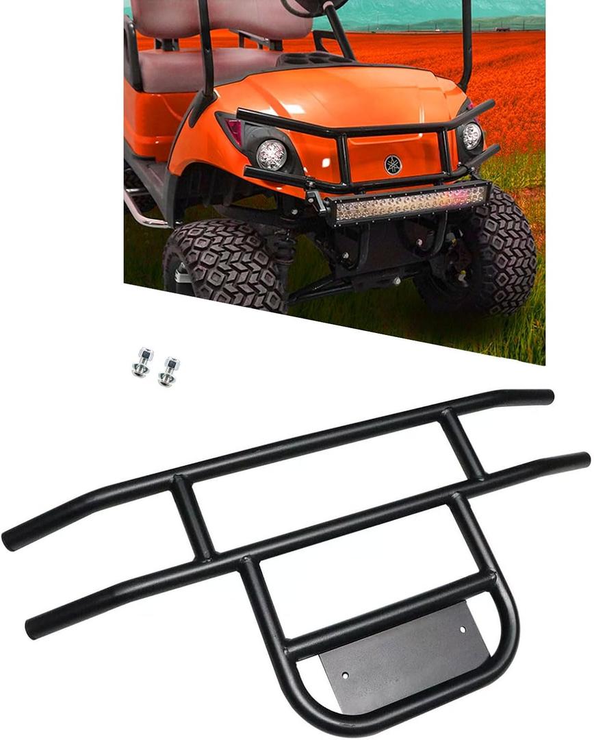 Front Bumper Guard Golf Cart Brush Fits for 1981 and Up Electric Club Car DS Models