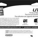 Panasonic CR2 3.0 Volt Long Lasting Lithium Batteries for Golf Rangefinders, Cameras, Flashlights and Other Devices, 7-Battery Pack