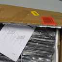 LAATOOREE Nightstand Set of 2, Small Bed Side Table with Arch Door, MidCentury End Table with Wood Legs for Bedroom, Small Space (Black)