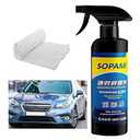 Sopami Car Coating Spray,Quick Effect Coating Agent,Quickly Coat Car Wax,Polish Spray Waterless Wash Wax,Oil Film Emulsion Glass Cleaner(500ML)