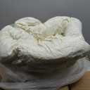 Long Floor Cushion Large Floor Cushion with Brushed Cotton 74.8 x 27.5 x 3.15 in Jumbo Lounger Pillow for Outdoor Indoor Bay Window Meditation Yoga Reading Sleeping(1 Pc,Cream White)