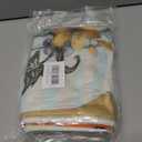 Fall Pillow Covers 18 x 18 Inch Set of 4 Thankful Grateful Blessed Harvest Floral Decorations Double-Sided Print Cushion Cases for Home Dcor (Orange and Blue)