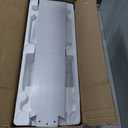 TCL 52" Modern Ceiling Fan with Lights, 5 Blades, 6 Speeds DC Reversible, Dimmable, White Flush Mount for Bedroom, Living Room and Garage