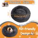 Guinea Pig Beds, Small Animal Bedding, Cozy Bed Mat, Thickened and Warm Winter Guinea Pig Beds for Dwarf Rabbits, Chinchillas, Hamsters, Hedgehogs, Ferrets Dark Grey