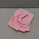 YESDOOD Cotton Linen Apron Cross Back Apron for Women with Pockets Pinafore Dress for Baking Cooking (Large, Pink)