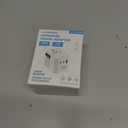 Universal Travel Adapter, International Travel Plug Adapter with 2 USB-C(PD 20W) ＆ 1 USB-A Ports, All in One Portable Adaptor, for USA, UK, EU, AU ＆ 224+ Countries (White) US