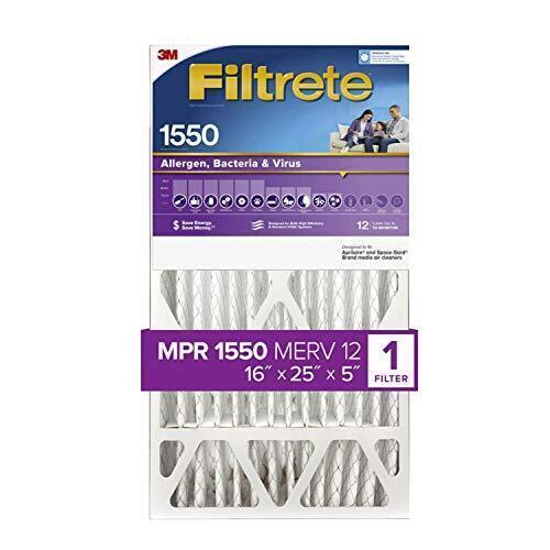 3M Filtrete 16"x25"x5" Deep Pleat Air Filter - NDP01-5IN-2