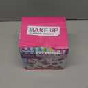 99 Pcs Kids Makeup Kit for Girls, Princess Toys Real Washable Cosmetics Set with Mirror,Rings, Necklace, Perfect for 3 4 5 6 7 8 Year Old Girls Birthday (Pink and White)