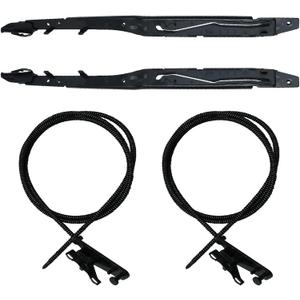 FL3Z16502C22 Sunroof Glass Repair Kit, Fits 2015-2020 F ord F150 F250 F350 F450 Super Duty Expedition L incoln Navigator, Includes FL3Z1651071A FL3Z1651071B Sunroof Track Assembly