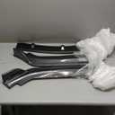 Car Front Bumper Splitter Lip Compatible with VW Golf 6 GTI MK6 Diffuser Spoiler Cover Lower Splitter Blade Guard Body Kit (Carbon Look)