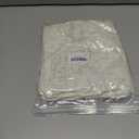 Set of 2 Decorative White Throw Pillow Covers 20x20 No Cusion Inserts, Boho Pillow Cases for Couch Sofa Bed Living Room, Soft Textured Chenille Case with Zipper Gift Home Deco, Creamy-White