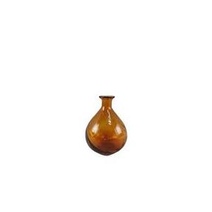 HD 8IN Amber Glass Vase