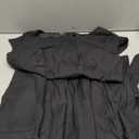 PUKAVT Women's 1950 Boatneck Cap Sleeve Vintage Swing Cocktail Party Dress with Pockets (X-Large, Black)