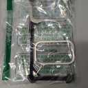 OATSBASF 9 Case for iPhone 17 Pro Max Bumper Case Metal, Aluminum Frame Slim Fit No Back Design, Compatible with MagSafe, Shockproof Protection, Minimalist Frameless Phone Case, Natural Titanium