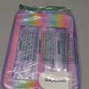 Carrying Case Compatible with Barbie Clothes, Doll Accessories Organizer Bag, 2 Front Transparent Windows, 2 Binders with Several Storage Pockets, Extra Pockets for Doll Stuff, Purple, Case Only