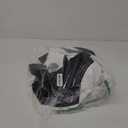 NICETOWN Pure White 100% Blackout Lined Curtains, 2 Thick Layers Completely Blackout Window Treatment Panels Thermal Insulated Drapes for Kitchen (1 Pair, 46" Width x 54" Length Each Panel)