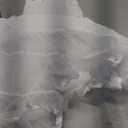 Women's Mermaid Fishtail Petticoat One Hoop Floor Length Trumpet for Bridal Wedding Dress Petticoat Crinoline (White, Small - Medium)